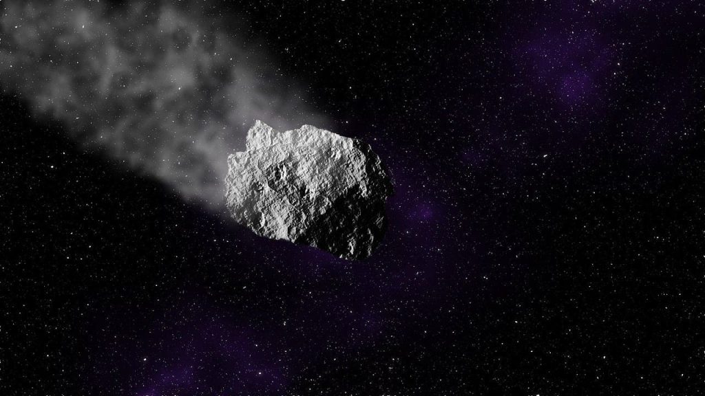 Asteroid Hitting Earth